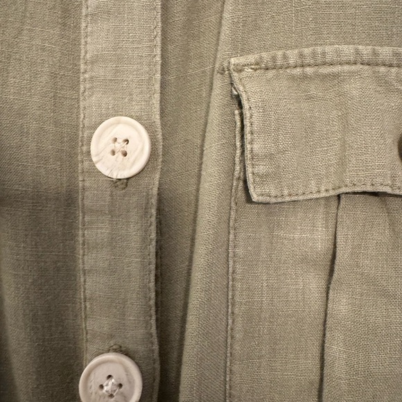 Zara Linen belted jumpsuit - Picture 7 of 12